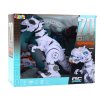 Interaktivní LED RC Dino Robot s Kouřovým Efektem a Zvukovými Efekty