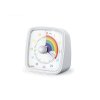 Minutka s Alarmem a Světlem Bílá Knoflík Duha