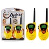 Dětské Vysílačky Walkie Talkie Dosah 100 m Žluté