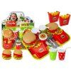 67398 5 sada hamburger a hranolky s podnosem