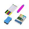 67560 2 detska edukacni tabule 2v1 modra krida fixy