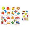 52707 8 stojaci magneticka tabule s popisovacem a magnety modra