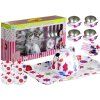 42510 9 krasny kovovy cajovy set kuchynska sada
