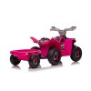 Dětská Čtyřkolka Na Baterii XMX630T Růžová S Přívěsem