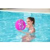 Růžový třpytivý plážový míč 41 cm Bestway 31050