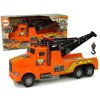 Holovací nákladní auto 1:10 Oranžové s lanem