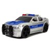 Policejní Auto 1:20 Tření Pohon Zvuk Světelné Efekty Stříbrné