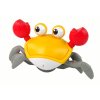 Interaktivní Pohybující se Krab Zvukový Oranžový