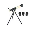 Vědecký Edukační Teleskop S Držákem Na Telefon Bílý