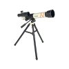 Vědecký Edukační Teleskop S Držákem Na Telefon Bílý