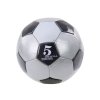 Klasický Fotbalový Míč 24 cm Velikost 5 Šedý