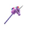 Hlava Jednorožce na Tyči Hobby Horse Fialová s Zvuky