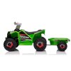 Čtyřkolka Na Akumulátor XMX630T Zelená S Přívěsem