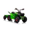 Čtyřkolka Na Akumulátor XMX630T Zelená S Přívěsem