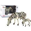 69384 sada 2 figurek zebra s mladetem figury zvirata