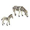 69384 1 sada 2 figurek zebra s mladetem figury zvirata