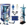 Hračka Kosmická Mise Raketová Střela Astronauti Odpalovací Rampa 15 Prvky
