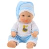 Miminko Panenka v Modrém Pyžamu s Čepičkou, Pohyblivé Končetiny, 30cm