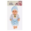 Miminko Panenka v Modrém Pyžamu s Čepičkou, Pohyblivé Končetiny, 30cm