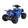 Elektrická čtyřkolka s velkými koly Modrá