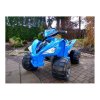 Elektrická čtyřkolka s velkými koly Modrá