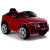 Dětské Elektrické Auto BMW X6M Bordové s Dálkovým Ovládáním, LED a Audio