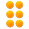 Pingpongové Míčky Sport Oranžové 40mm - Sada 6ks