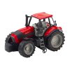 Zemědělský Traktor s Přívěsem, Červený a Žlutý, 46 cm - Realistická Hračka pro Děti