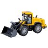 Dětský stavební buldozer s pohyblivou lžící a světelnými efekty - žlutý
