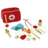 Dřevěný Doktorský Set v Tašce: Stetoskop, Tlakoměr a Příslušenství pro Děti od 3 Let