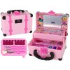 Dětská Kosmetická Sada Růžový Kufřík s Líčidly a Doplňky