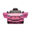 Dětské Elektrické Auto Ford Mustang Mach-E Růžové s 2x45W Motorem a 24V Baterií