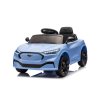Dětský Elektrický Ford Mustang Mach-E, Modrý 24V, S Bezpečnostním Ovládáním
