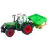 Farmářský Traktor s Realistickým Siewnikem – Červeno-Zelený Plastový Model