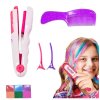 Kreativní Set pro Barevnou Úpravu Vlasů s Prostorvnici a Barevnými Křídami