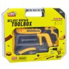 Dětská sada nářadí s vrtačkou a světelnými efekty v kufříku