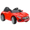 Dětský Elektrický Mercedes KL-1666-1 Červený s Dálkovým Ovládáním