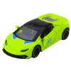 Kovový Sportovní Model Snů 1:43 - Neonově Zelený Pull Back Auto