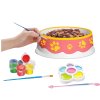 Kreativní Set: Keramická Miska pro Kočku - DIY Malování pro Děti, 6 ks