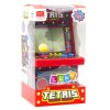 Mini Herní Automat Tetris Retro 49 Her 1676 Úrovní Červený