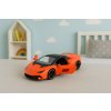 Realistický Kovový Model Sportovního Auta s Pohonem Pull Back 1:43 - Oranžová