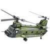Stavebnice Vojenského Helikoptéru CH-47 Chinook - 1451 Dílků