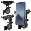 Univerzální otočný držák telefonu do auta na panel nebo displej, černý