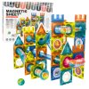 Magnetické Stavebnice s Kuličkovou Dráhou - Kreativní 98dílný Set pro Děti od 3 let