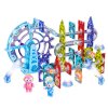 Magnetická Stavebnice Luminiscenční Dráha 120 dílků Prostorový Design