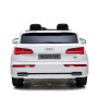 Elektrické vozidlo Audi Q5 na baterie, dvojmístné, bílé