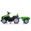 Elektrický traktor s přívěsem TR1908T Zelený