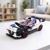 124581 4 stavebnice vozidlo robot 2v1 bily 320ks