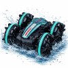 RC Amfibia Kaskadér 4x4 Tyrkysový - Všestranný Super Auto na Souš i Vodu