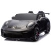 Elektrické Auto na Akumulátor Porsche GT3 Černý Lakovaný Dětský Model